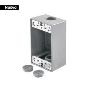 Condulet rectangular 3/4' tipo FS de 3 salidas, VOLTECK