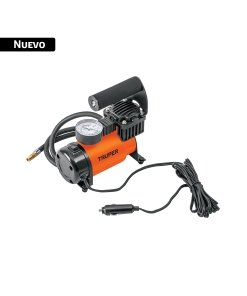 Inflador portátil 12 V para auto, TRUPER