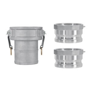 Juego de conexiones rápidas para manguera 4' para motobomba