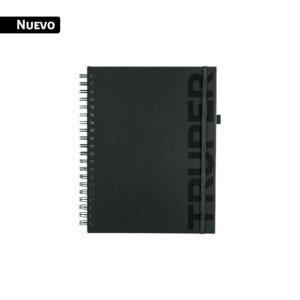 Cuaderno profesional A4 pasta dura espiral 100 hojas, TRUPER