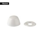 Bolsa con 2 cubrepijas blancas para WC, FOSET
