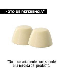 Bolsa con 2 cubrepijas marfil para WC, FOSET