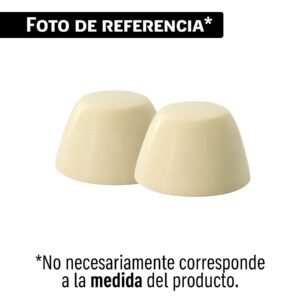 Bolsa con 2 cubrepijas marfil para WC, FOSET
