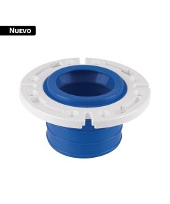 Brida con cuello flexible para WC, tubería de 4', FOSET