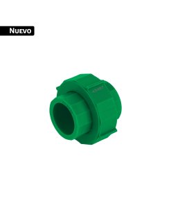 Tuerca unión PPR, plástica 1', FOSET