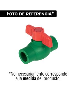Válvula de bola PPR, 1/2' (20 mm), FOSET
