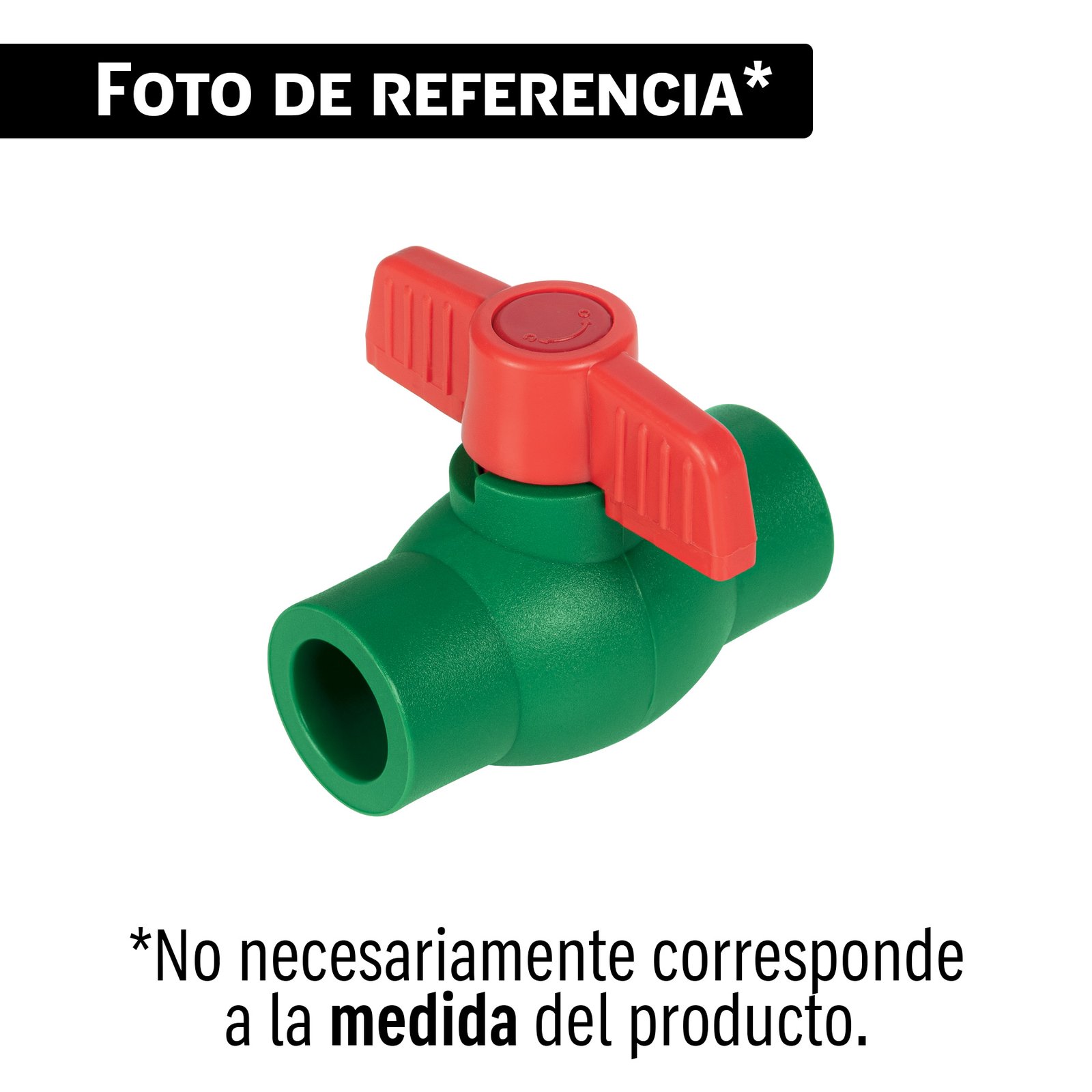 Válvula de bola PPR, 1/2' (20 mm), FOSET