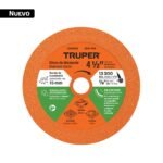 Disco de diamante 4-1/2', corte de vidrio, TRUPER