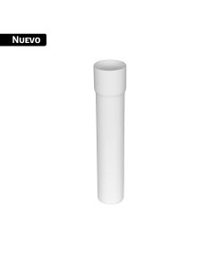 Extensión 20 cm de plástico para contra de fregadero, 1-1/2'