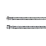 Manguera para boiler, acero inox. 1/2'H x 3/4'M, 60 cm