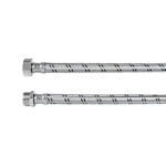 Manguera para boiler, acero inox. 3/4'H x 3/4'M, 60 cm