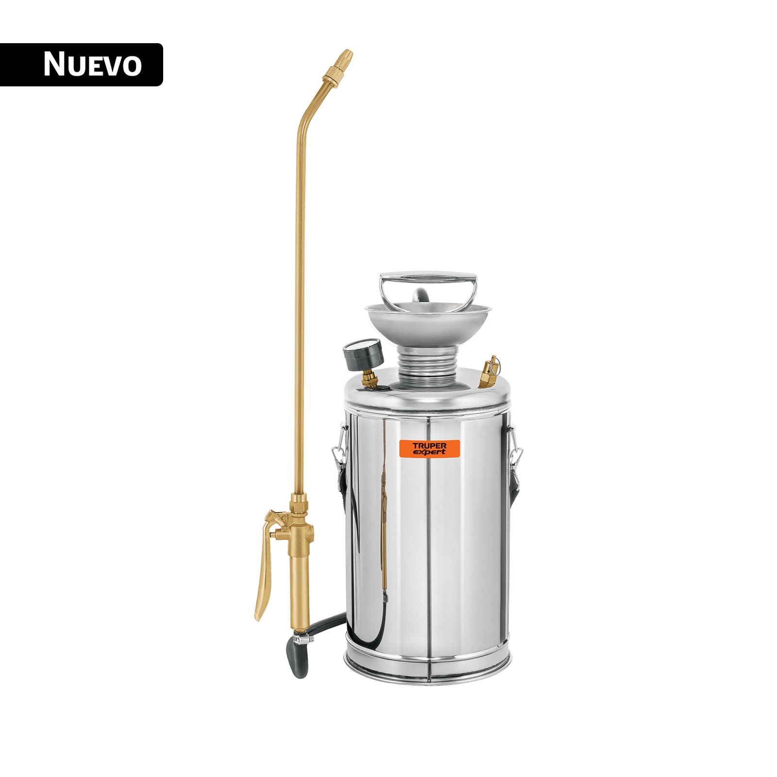 FUT-5X.jpg Fumigador jardinero acero inoxidable, 5L (1.3 gal), EXPERT - Imagen 1