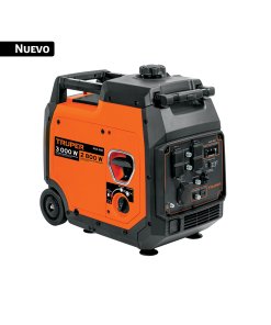 Generador inversor silencioso 3 kW, encendido manual, TRUPER