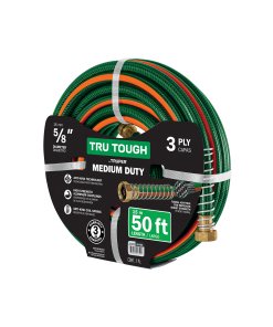 TruTough, 50ft, 3ply, TB 5/8', garden hose