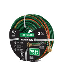 TruTough, 75ft, 3ply, TB 5/8', garden hose