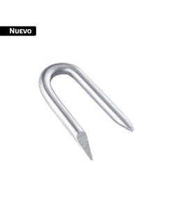 Bolsa con 1 kg grapas 1-1/4' galvanizadas p/alambre de púas