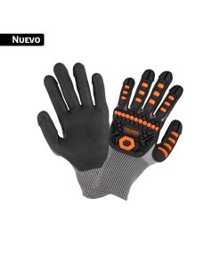 Guantes con protección anti-impacto TPR y nitrilo, G, TRUPER