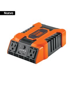Inversor de corriente de 400 W con puertos USB A y C, TRUPER