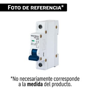 Interruptor de 1 polo 10 A para riel DIN, VOLTECK