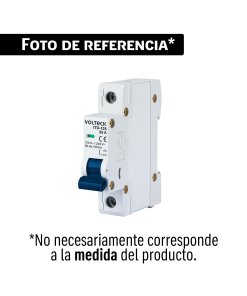 Interruptor de 1 polo 63 A para riel DIN, VOLTECK