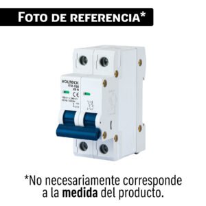 Interruptor de 2 polos 40A para riel DIN, VOLTECK