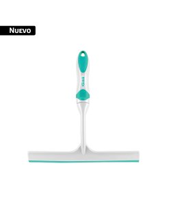 Limpiavidrios manual con base de plástico de 25 cm, KLINTEK
