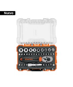 Juego de matraca mini con 28 puntas y 9 dados, TRUPER