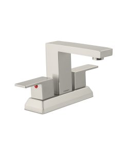 Mezcladora para lavabo 4', satín, FOSET KUBO