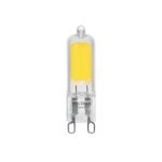 Foco LED 2 W, tipo ampolleta, 2700K luz ámbar, G9, VOLTECK