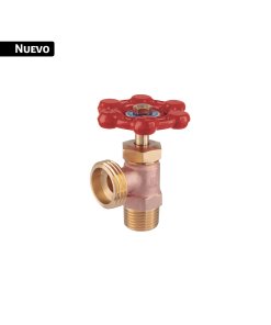 Llave para lavadora, maneral rojo, FOSET