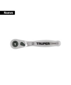 Matraca mini cuadro 1/4' para puntas y dados, TRUPER