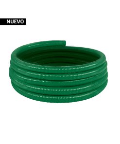 Manguera de succión y descarga 1.5' para motobomba,rollo 30m