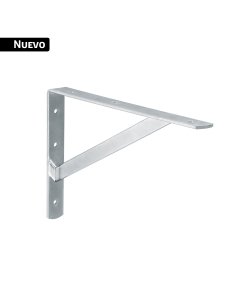 Ménsula reforzada de acero, galvanizada, 8 x 12', FIERO