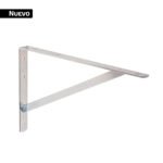 Ménsula reforzada de acero, galvanizada, 10 x 16', FIERO