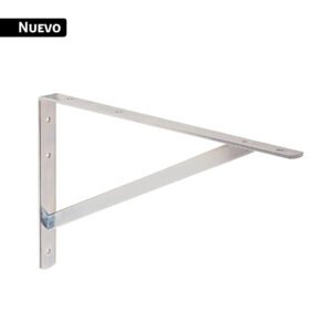 Ménsula reforzada de acero, galvanizada, 10 x 16', FIERO