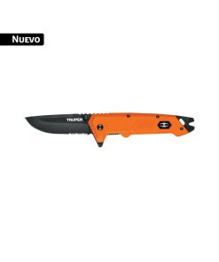 Navaja abatible 3-1/2', mango fibra de vidrio, TRUPER