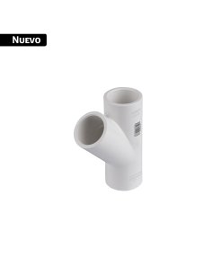 Yee sencilla de PVC 1/2', FOSET