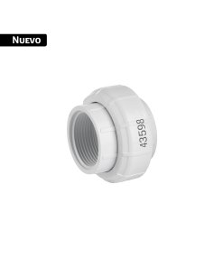 Tuerca unión roscable de PVC 1-1/4', FOSET