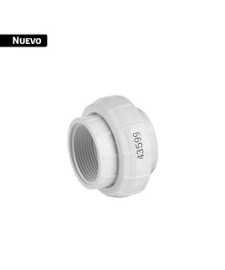 Tuerca unión roscable de PVC 1-1/2', FOSET