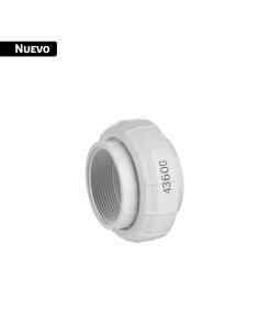 Tuerca unión roscable de PVC 2', FOSET