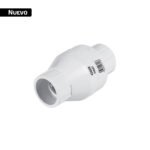 Válvula check de PVC 1-1/2' para cementar, FOSET