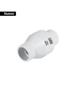 Válvula check de PVC 1-1/2' para cementar, FOSET