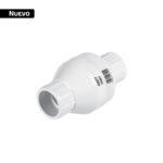 Válvula check de PVC 1-1/4' para cementar, FOSET
