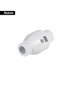 Válvula check de PVC 1/2' para cementar, FOSET