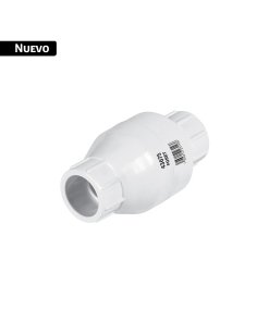 Válvula check de PVC 3/4' para cementar, FOSET