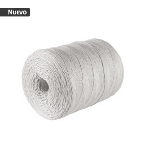 Rollo de rafia de 1500 m color blanco calibre 3 g/m, FIERO
