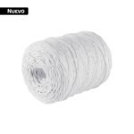 Rollo de rafia de 562 m color blanco calibre 8 g/m, FIERO