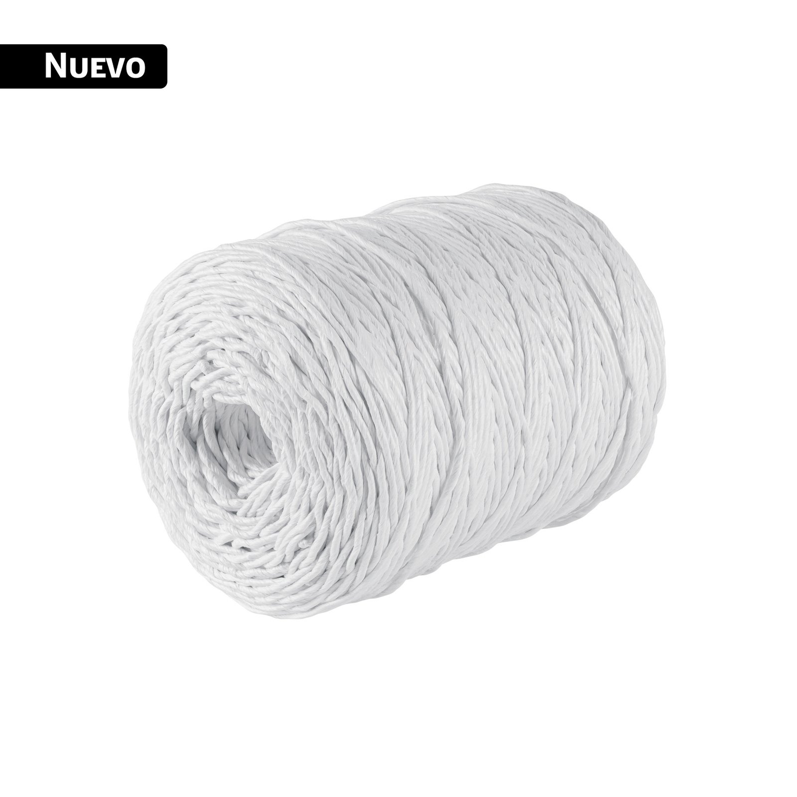 Rollo de rafia de 562 m color blanco calibre 8 g/m, FIERO