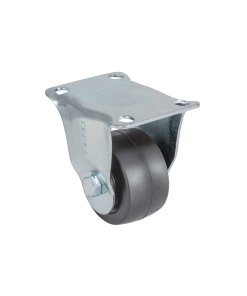 Rodaja hule 2-1/2' placa fija con buje, carga 50kg, FIERO