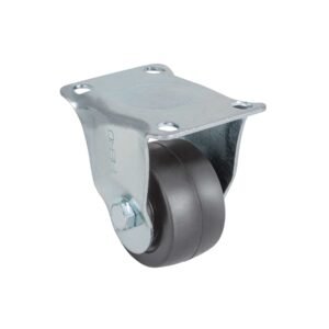 Rodaja hule 2-1/2' placa fija con buje, carga 50kg, FIERO